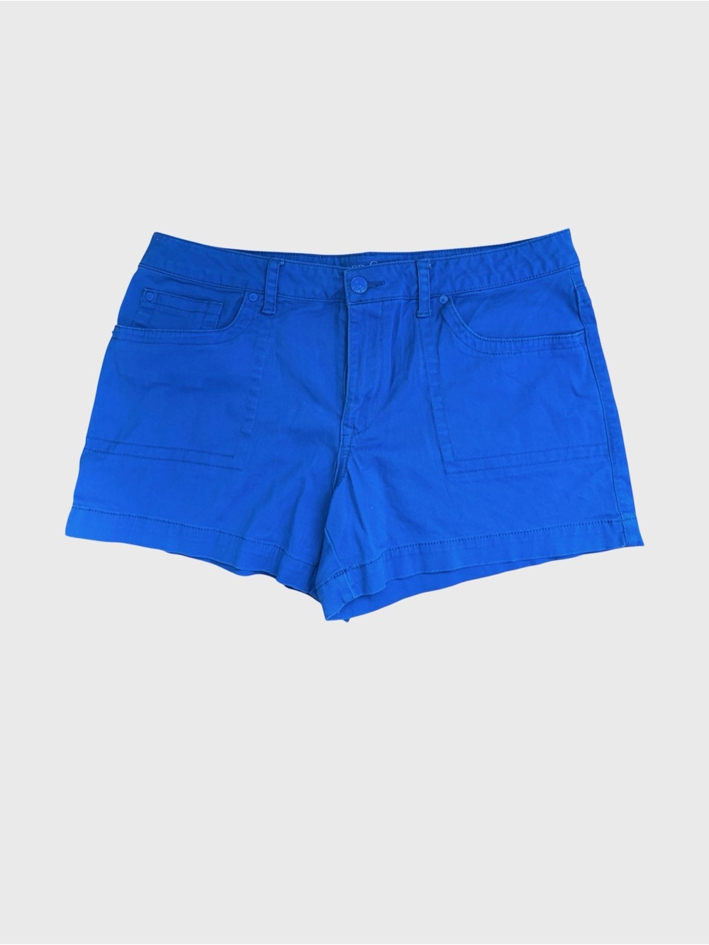 Faded Glory Blue Women's Denim-Style Shorts